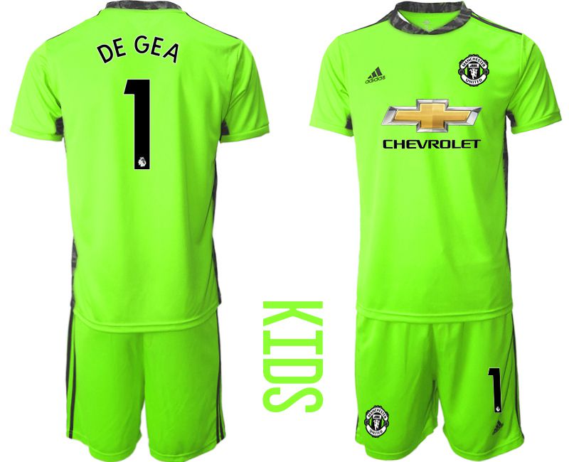 united green and yellow kit